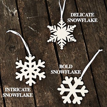 Arctic Snowflake Decorations, 3 of 8
