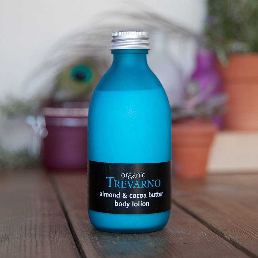 Organic Almond And Cocoa Butter Body Lotion By Organic Trevarno