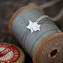 Handmade Silver Star Necklace, thumbnail 1 of 7