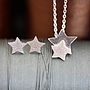 Handmade Silver Star Necklace, thumbnail 2 of 7