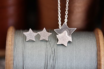 Handmade Silver Star Necklace, 2 of 7