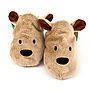 Brown Bear Soft Baby Shoes, thumbnail 1 of 4