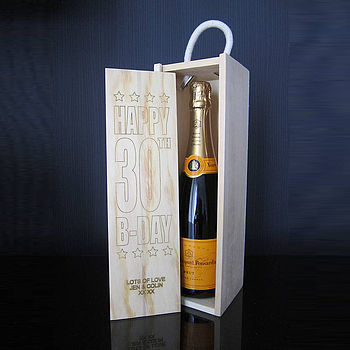 Personalised Laser Etched Wine Box, 3 of 5