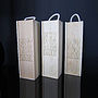 Personalised Laser Etched Wine Box, thumbnail 4 of 5