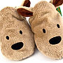 Brown Bear Soft Baby Shoes, thumbnail 2 of 4