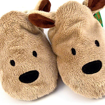 Brown Bear Soft Baby Shoes, 2 of 4