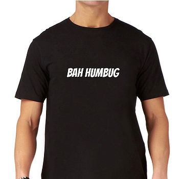 bah hum bug shirt