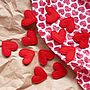 Valentine's Handmade Felt Love Heart Confetti, thumbnail 2 of 3