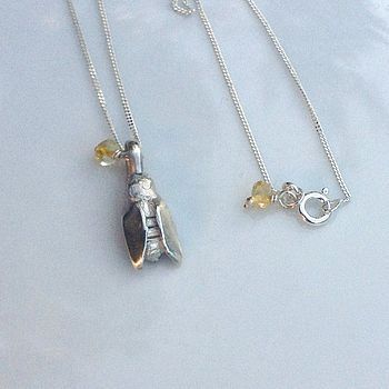 Silver Bee Necklace, 3 of 3