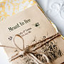 10 Personalised 'Meant To Bee' Seed Packet Favours, thumbnail 3 of 6