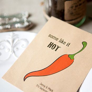 10 'Some Like It Hot' Seed Packet Favours, 2 of 4