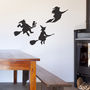 Halloween Witches Wall Sticker Set, thumbnail 3 of 7