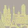 Las Vegas Skyline Typography Print, thumbnail 8 of 9