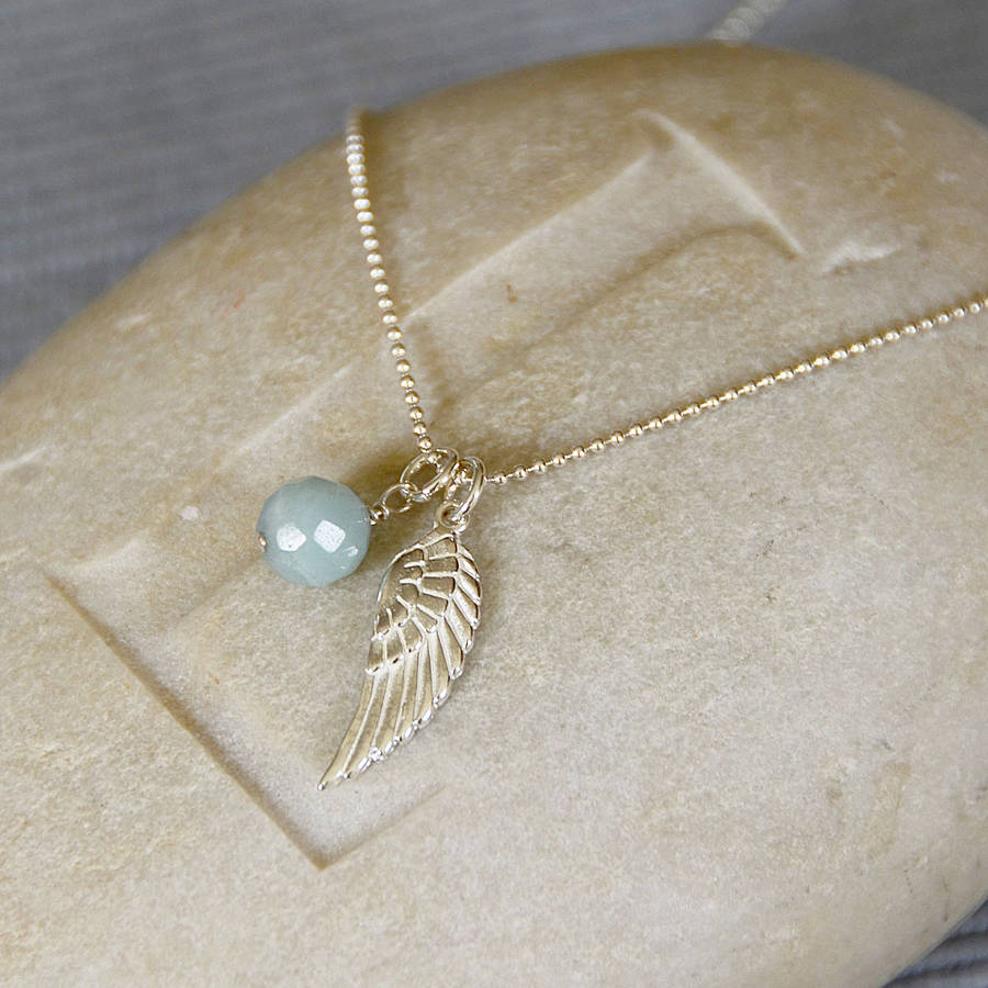 Silver Wing Necklace By Adela Rome | notonthehighstreet.com