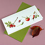 'Rose Hips' Botanical Autumn Card, thumbnail 2 of 2