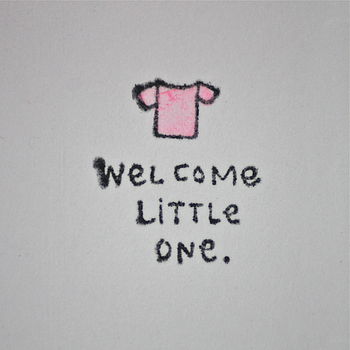 'Welcome Little One' Gift Tag, 2 of 7