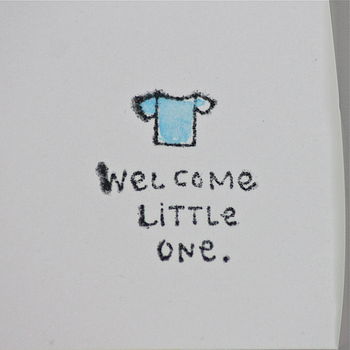 'Welcome Little One' Gift Tag, 3 of 7