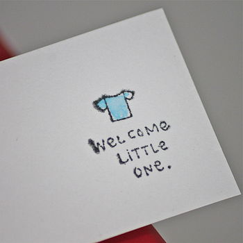 'Welcome Little One' Gift Tag, 4 of 7