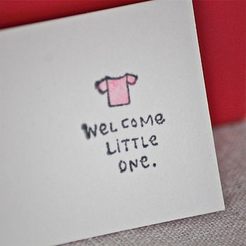 'Welcome Little One' Gift Tag, 5 of 7
