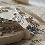 Sterling Silver Personalised Boys Christening Bangle, thumbnail 7 of 9