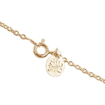 9ct Gold 'Fil D'amour' Heart Necklace, 10 of 10