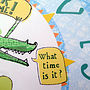 Personalised Kids Wall Clock, thumbnail 4 of 8