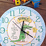 Personalised Kids Wall Clock, thumbnail 6 of 8