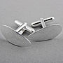 Fig Silver Cufflinks, thumbnail 3 of 6