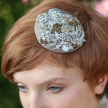 Bridal Circular Headpiece, 4 of 4