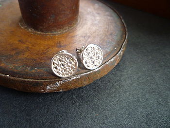 Silver Circular Earrings, 7 of 8