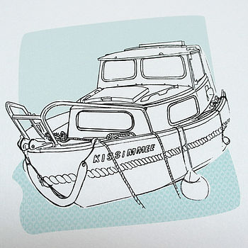 Personalised Boat Illustration, 5 of 8