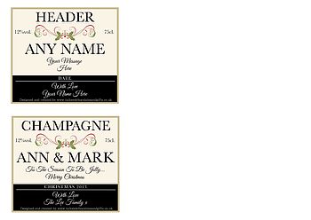 Personalised Champagne/Prosecco Label, 5 of 10