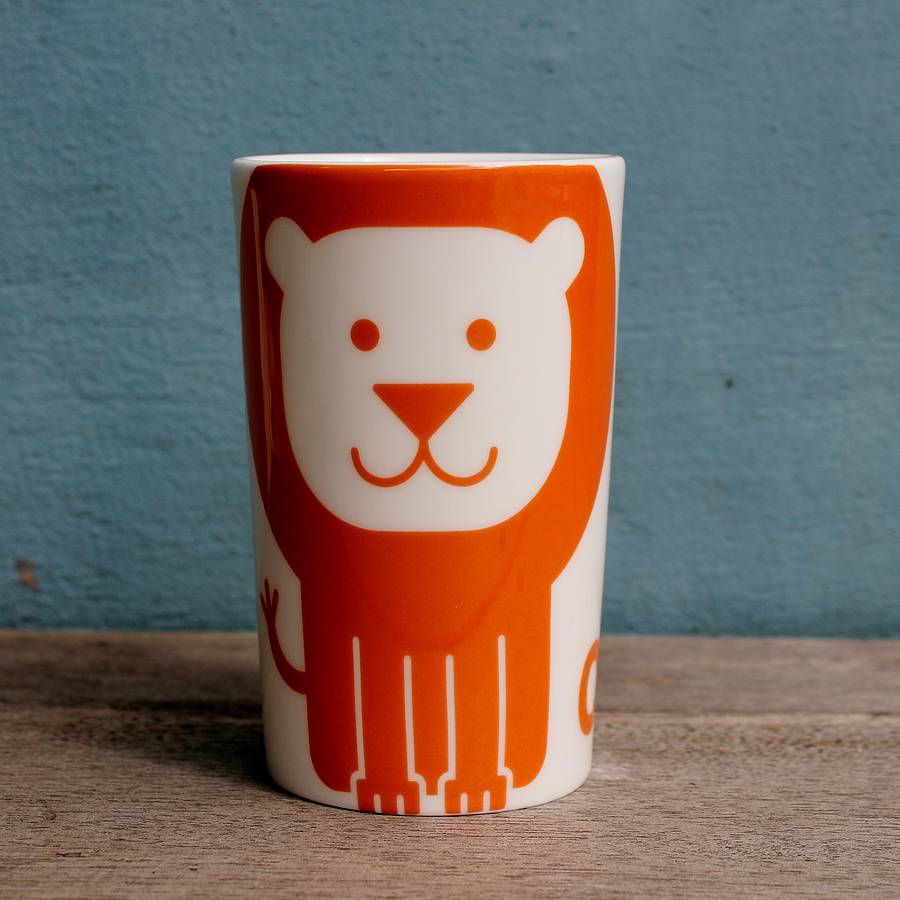 lion-fine-bone-china-beaker-by-colourful-dove-notonthehighstreet