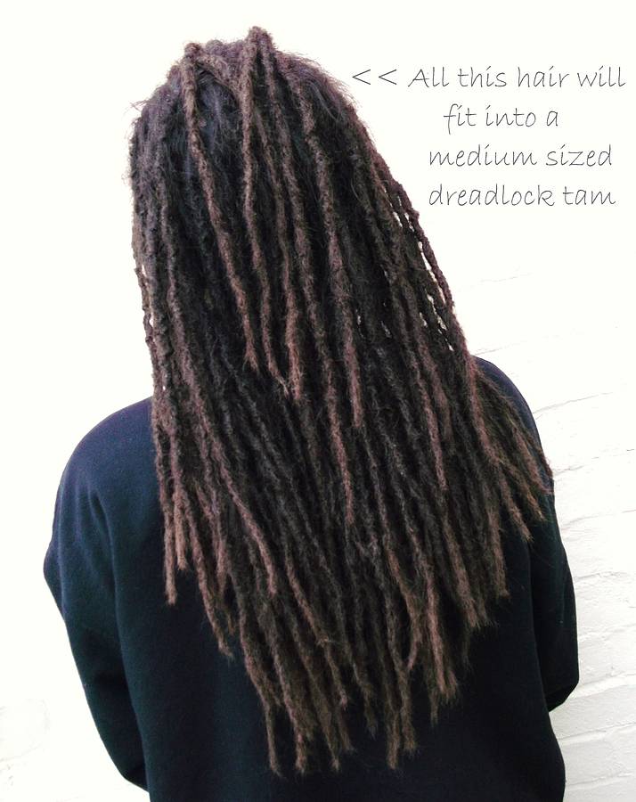 men's stripey dreadlock hat by missbelluk