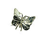 Small Silver Butterfly Brooch, thumbnail 1 of 4