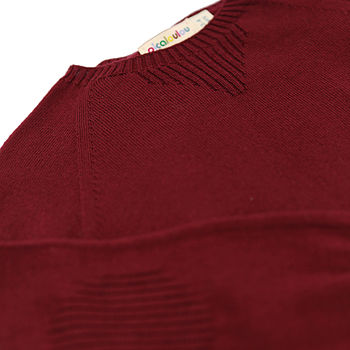 Childs Cotton And Cashmere Raglan Jumper, 5 of 5