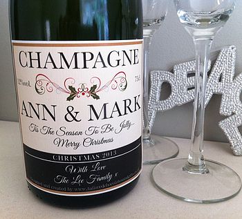 Personalised Champagne/Prosecco Label, 3 of 10