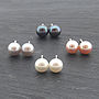 Freshwater Pearl Studs, thumbnail 6 of 6