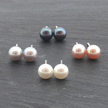 Freshwater Pearl Studs, 6 of 6