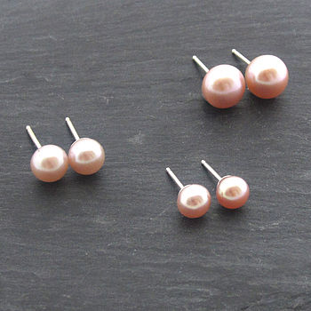 Freshwater Pearl Studs, 4 of 6