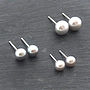 Freshwater Pearl Studs, thumbnail 5 of 6