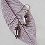 Amethyst Sterling Silver Handmade Cascade Necklace, thumbnail 3 of 8