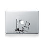 Banksy Winnie The Pooh Bear Decal For Macbook, thumbnail 1 of 4