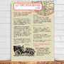 Personalised House History And Map Gift Print, thumbnail 2 of 6