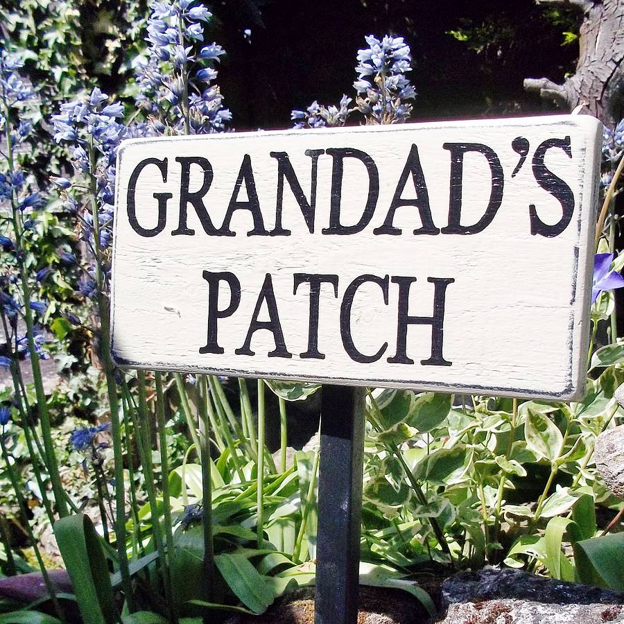 Potting Shed Garden Signs Ideas Personalised Vintage Garden Sign With Stake By Potting Shed Designs