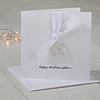 Personalised Wire Star Christmas Card, thumbnail 1 of 3