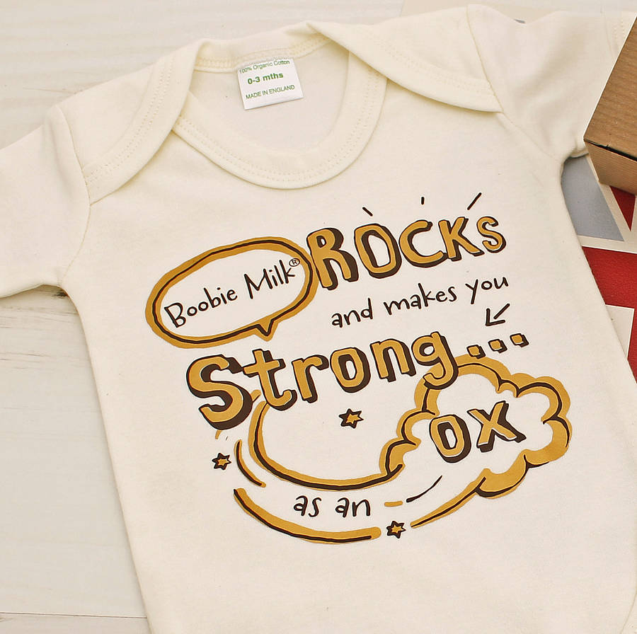 'boobie milk' baby breastfeeding gifts by stork mail ...