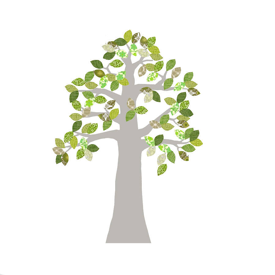 Vintage Wallpaper Tree Decal By Little Baby Company