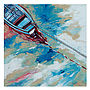 Boat And A Rope Canvas Painting, thumbnail 1 of 2