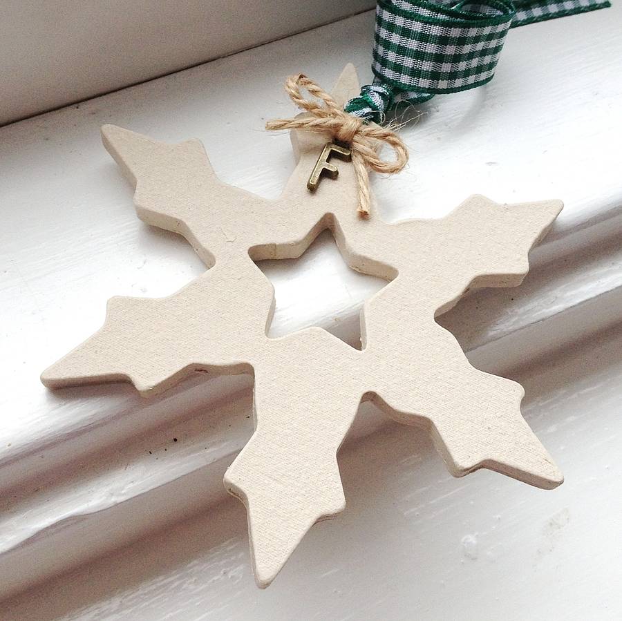 Personalised Christmas Snowflake Keepsake By Cherry Pie Lane